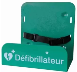 support pour defibrillateur interieur